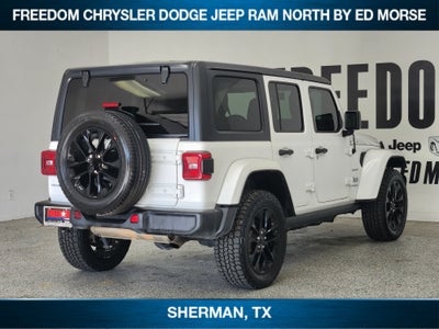 2021 Jeep Wrangler 4xe Unlimited Sahara 4x4