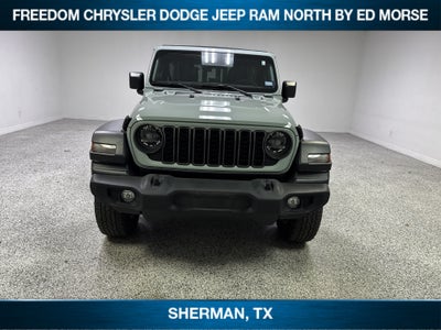 2024 Jeep Wrangler 4-Door Sport S 4x4