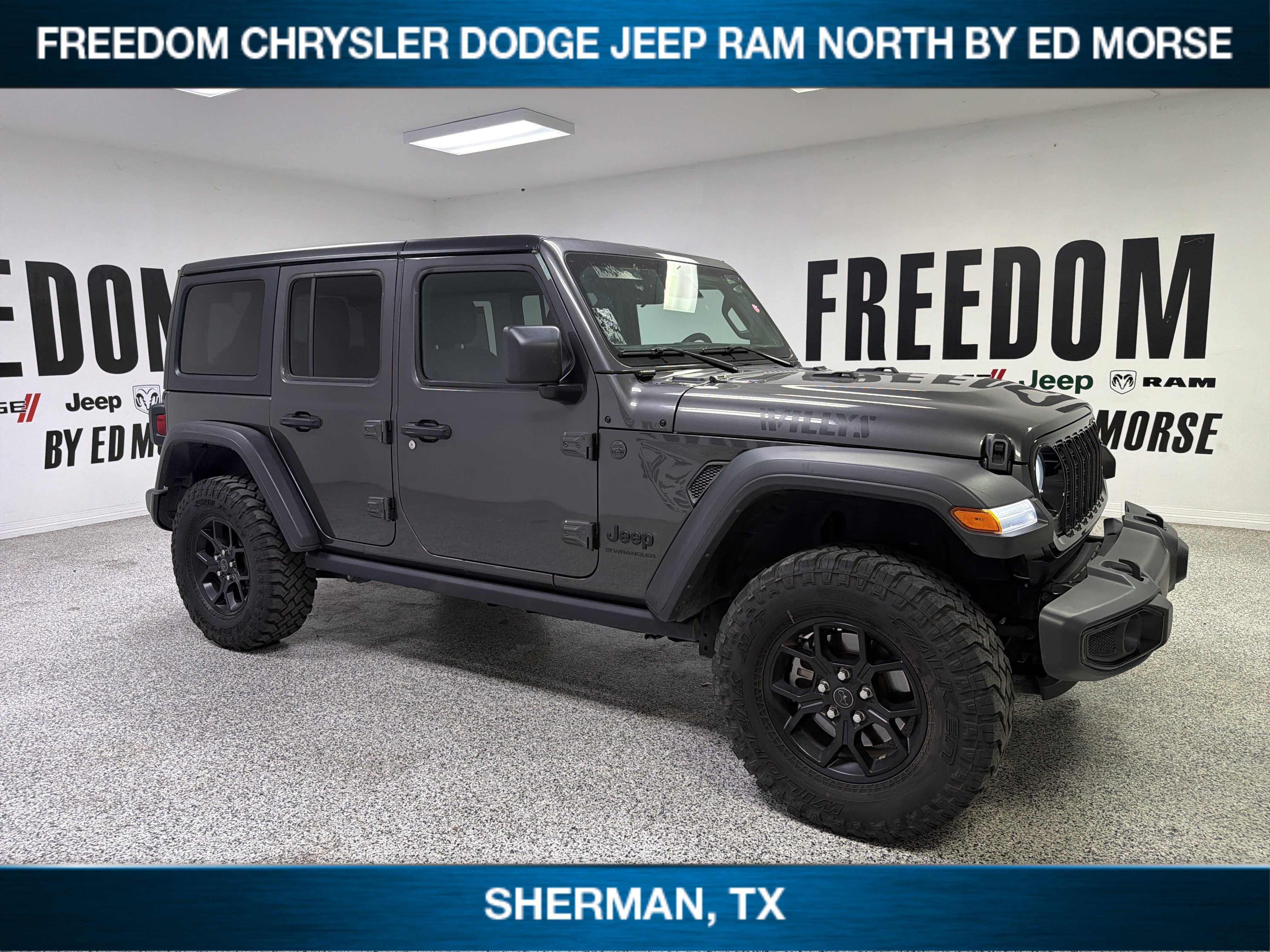 2025 Jeep Wrangler 4-Door Willys 4x4