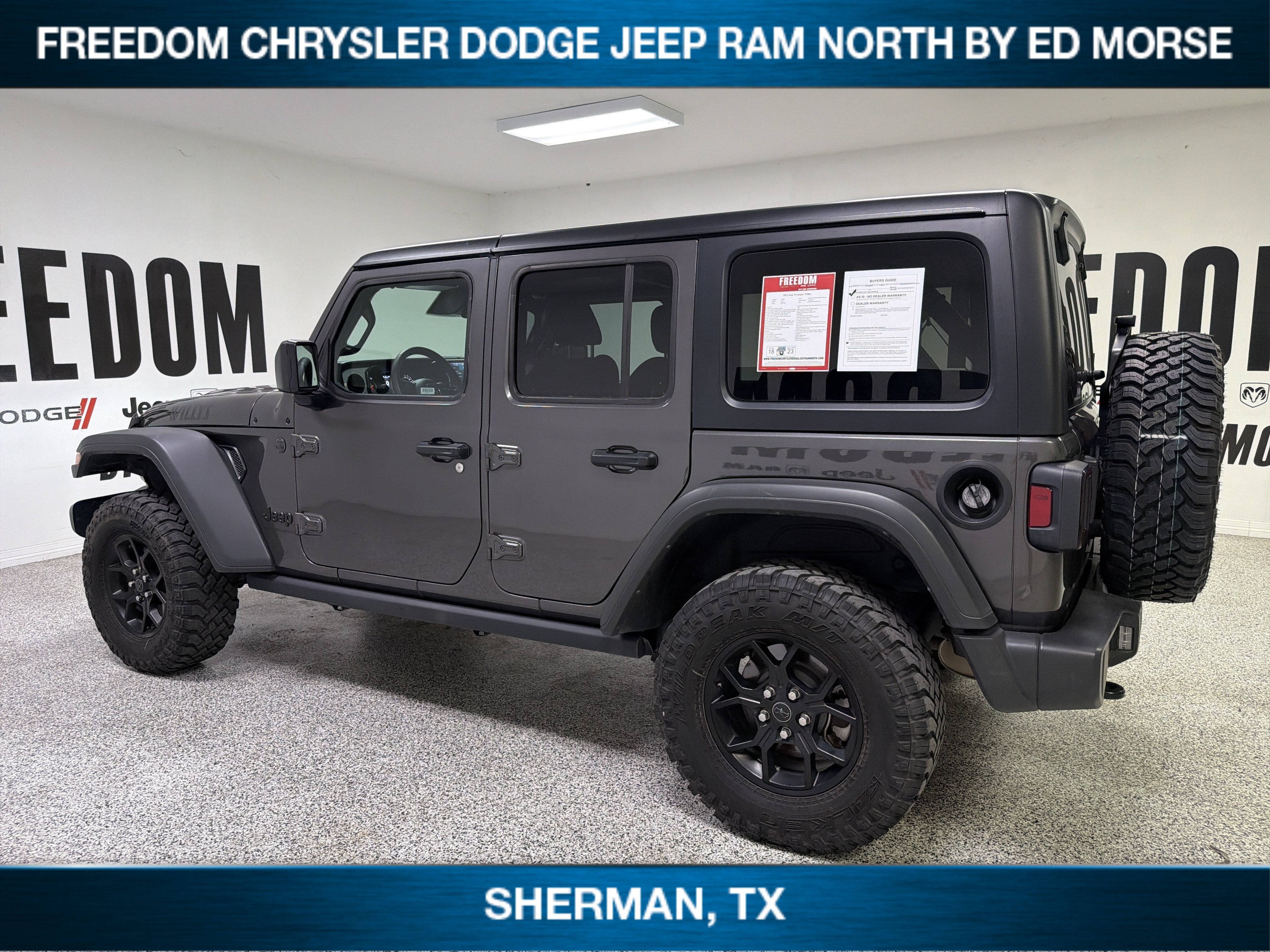 2025 Jeep Wrangler 4-Door Willys 4x4