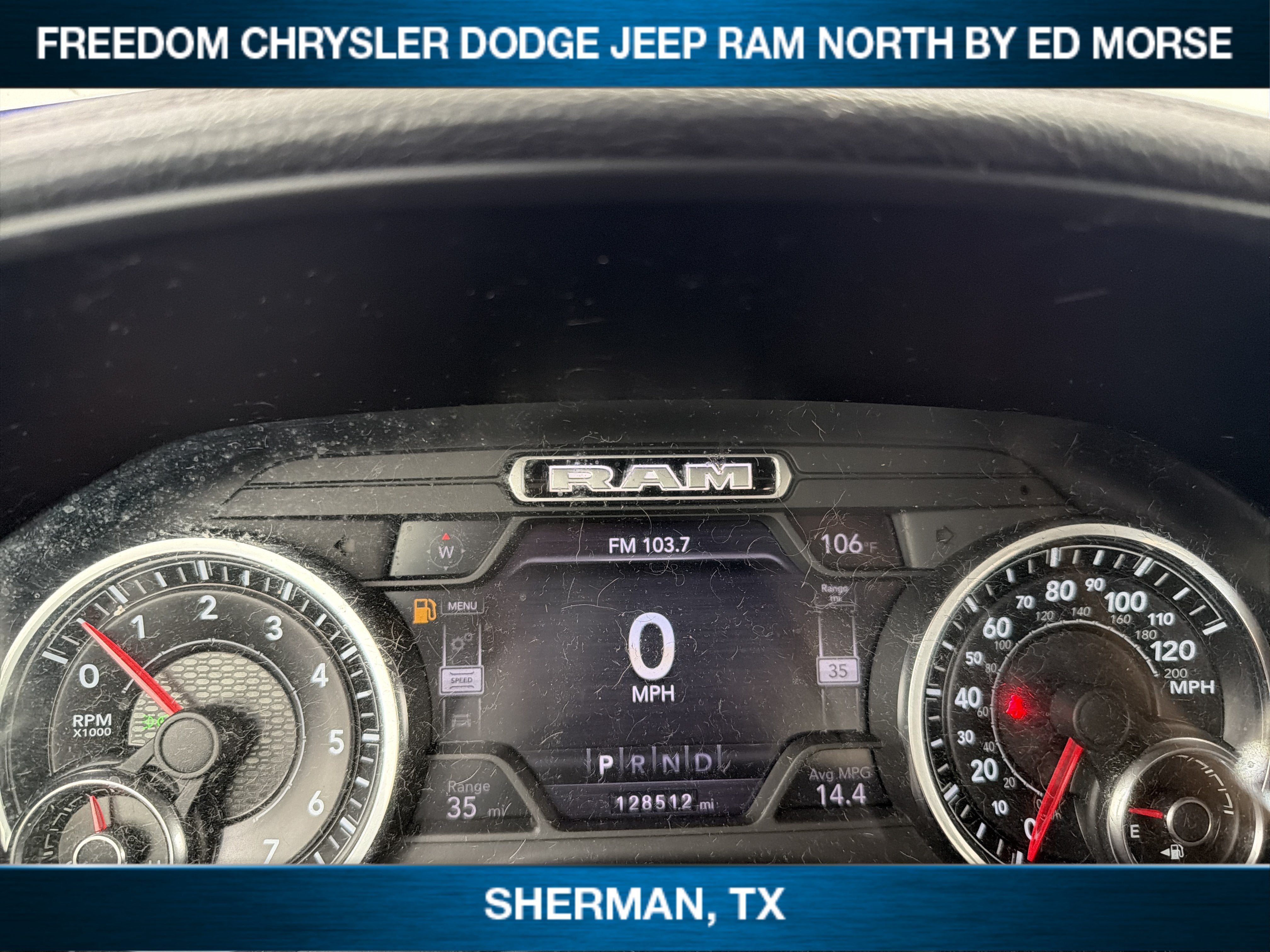 2019 RAM 1500 Laramie Crew Cab 4x4 5'7' Box