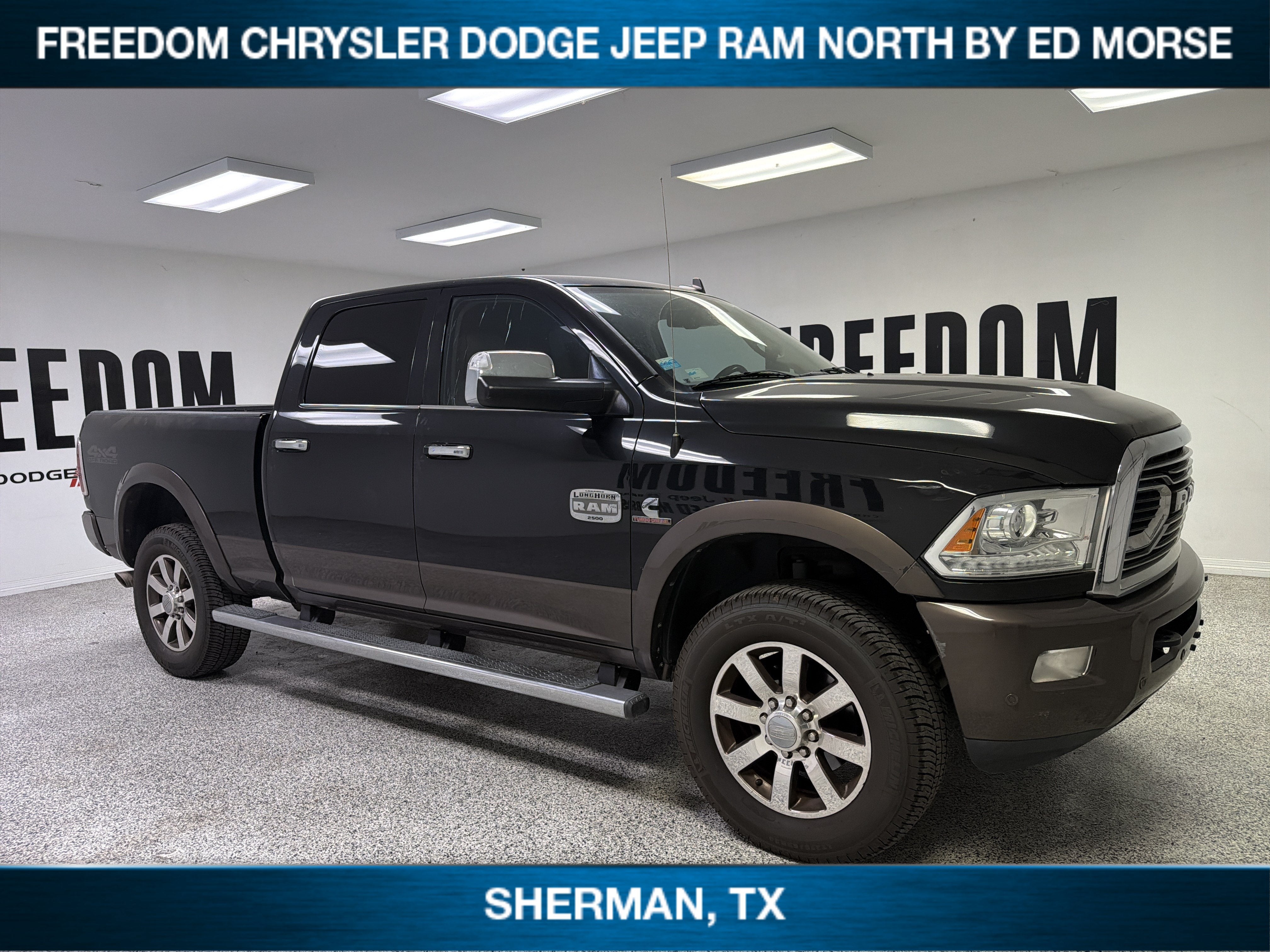 2018 RAM 2500 Longhorn Crew Cab 4x4 6'4' Box
