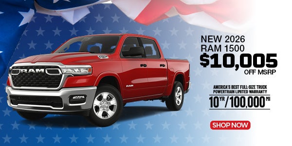 Memorial Day Sale 2026 RAM 1500