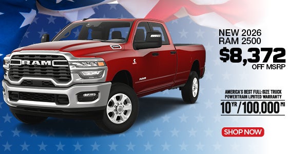 Memorial Day Sale 2026 RAM 2500