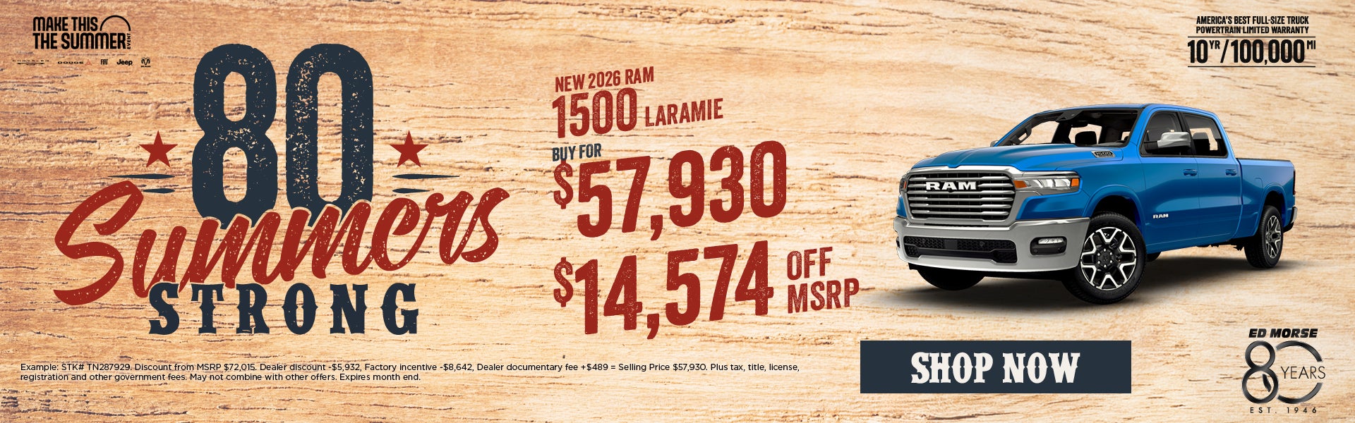 New 2026 Ram 1500 Larmie